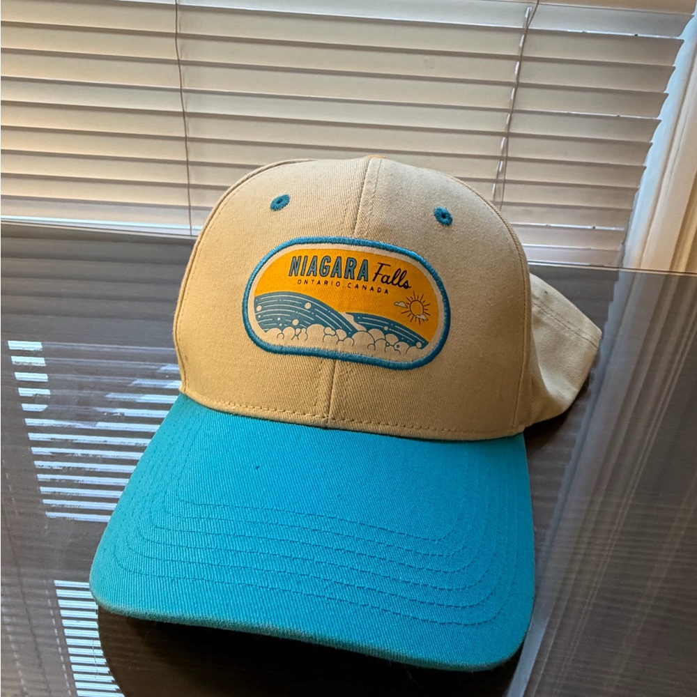 Niagara Falls Two-Tone Cap - Yellow and Teal